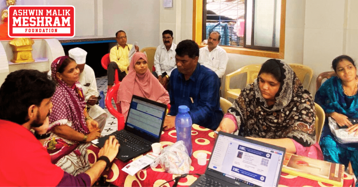 550+ beneficiaries availed the benefits of the camps conducted by Meshram Foundation.