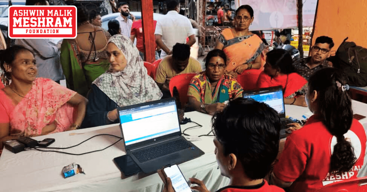 450+ beneficiaries availed the benefits of the camps conducted by Meshram Foundation.