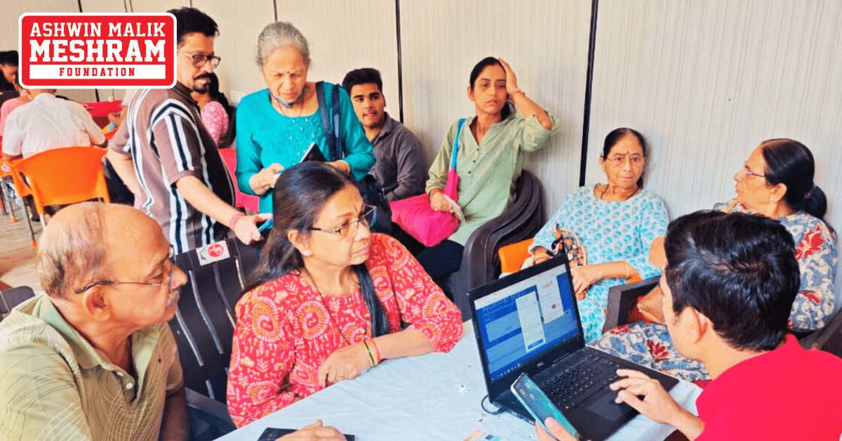 600+ beneficiaries availed the benefits of the camps conducted by Meshram Foundation.