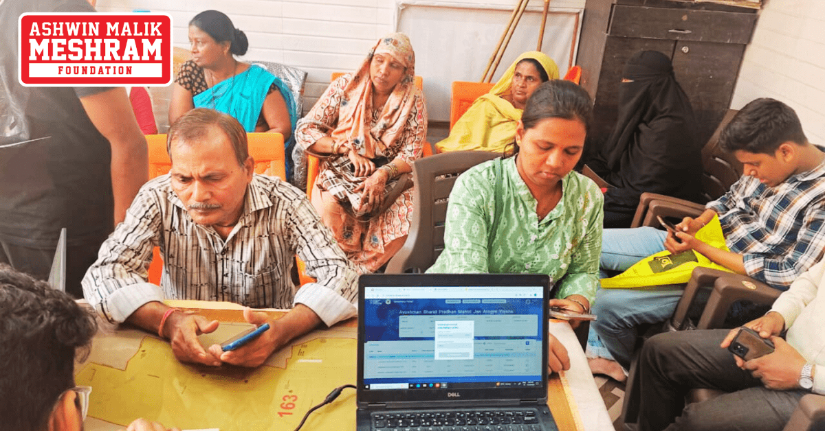 400+ beneficiaries availed the benefits of the camps conducted by Meshram Foundation.