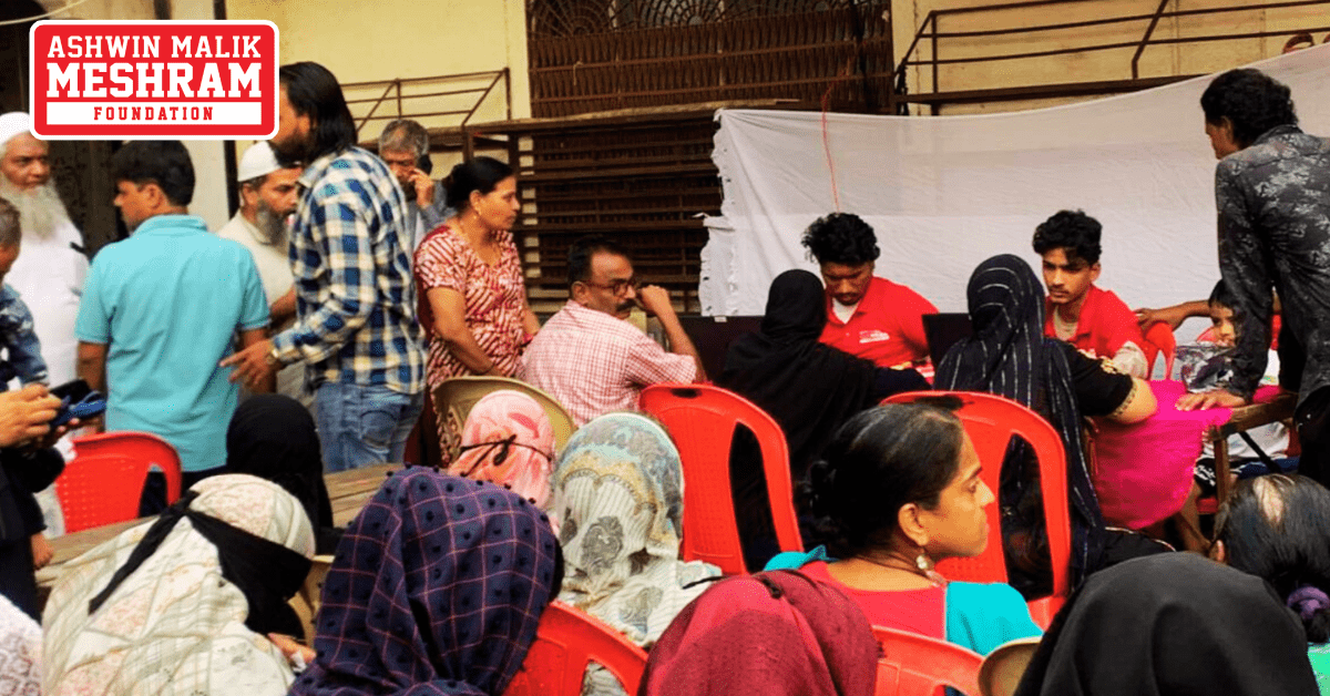 300+ beneficiaries availed the benefits of the camps conducted by Meshram Foundation.