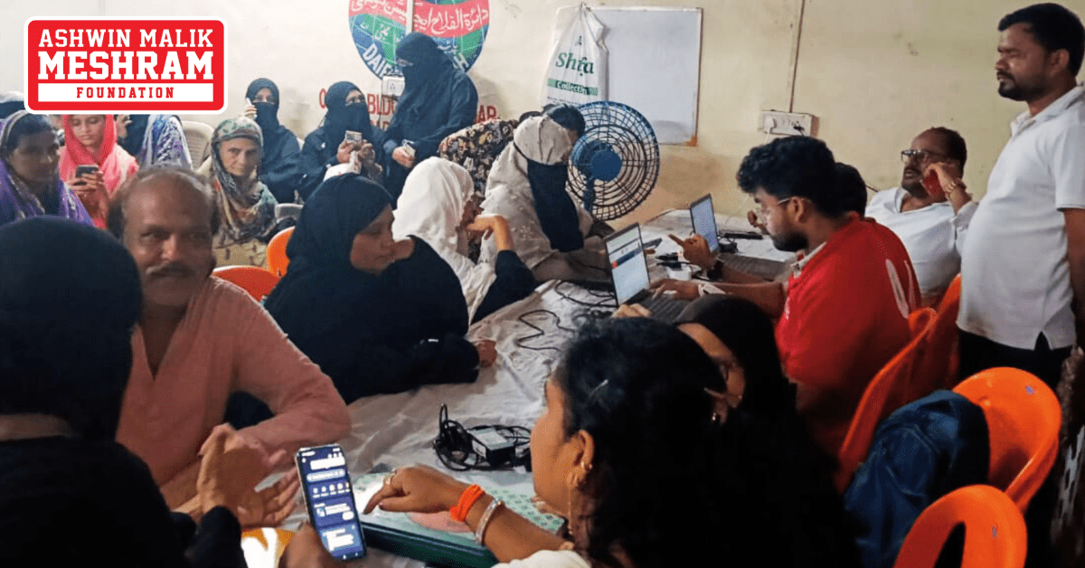 300+ beneficiaries availed the benefits of the camps conducted by Meshram Foundation.