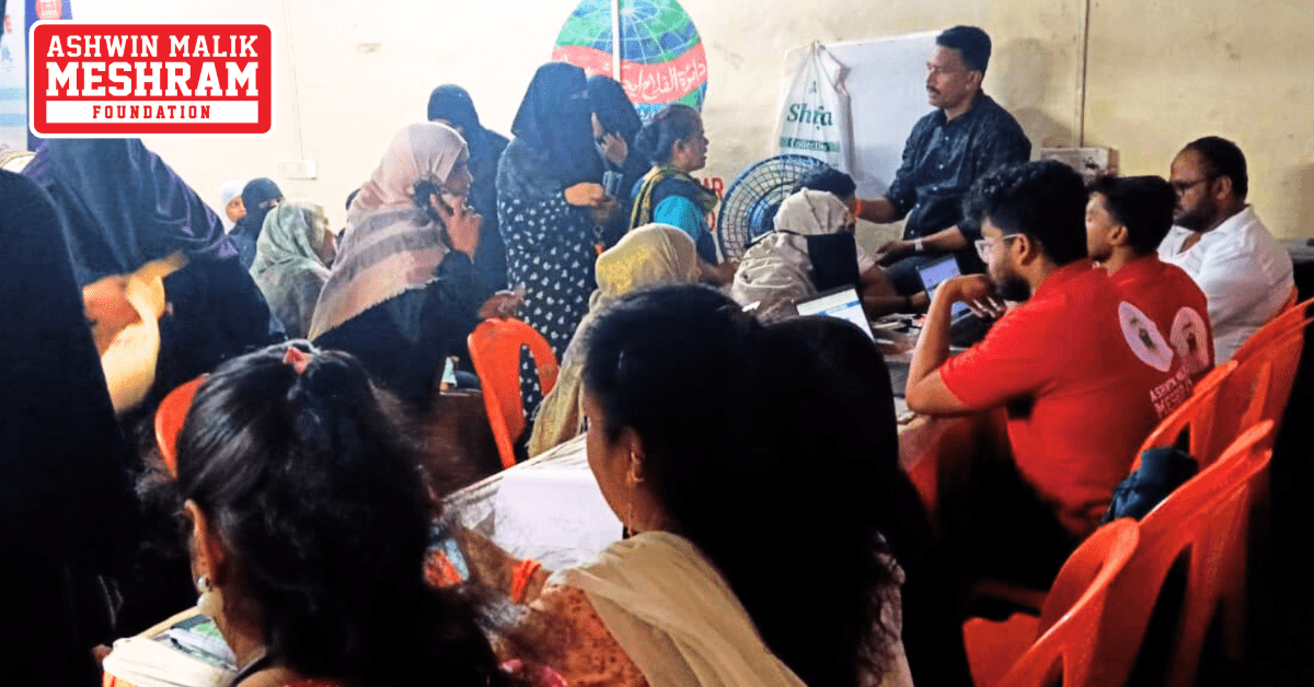 300+ beneficiaries availed the benefits of the camps conducted by Meshram Foundation.