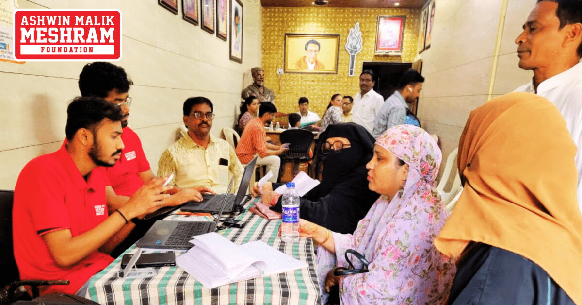 450+ beneficiaries availed the benefits of the camps conducted by Meshram Foundation.