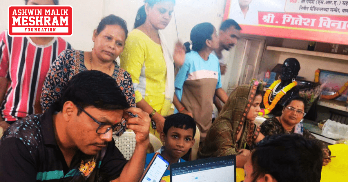 500+ beneficiaries availed the benefits of the camps conducted by Meshram Foundation.