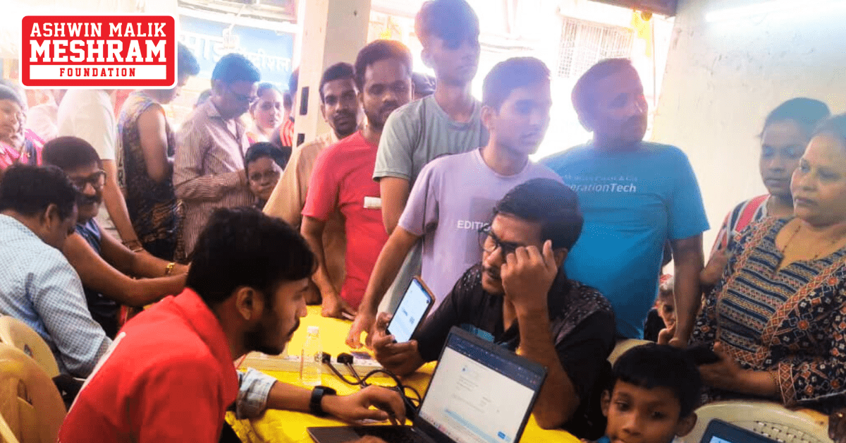 500+ beneficiaries availed the benefits of the camps conducted by Meshram Foundation.