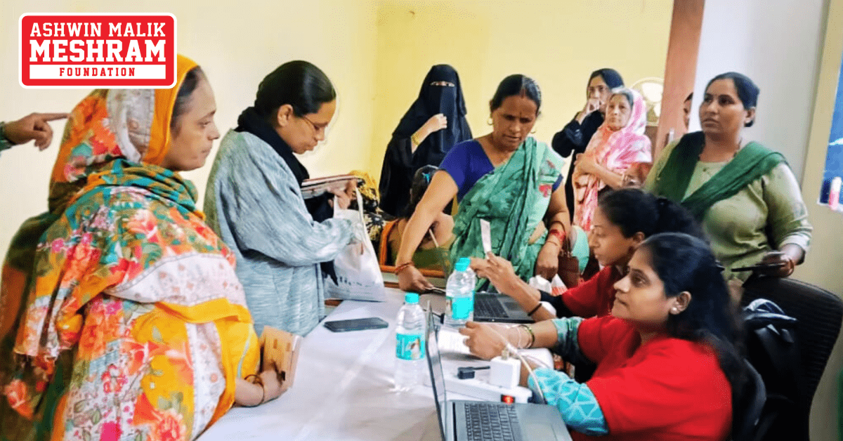 400+ beneficiaries availed the benefits of the camps conducted by Meshram Foundation.